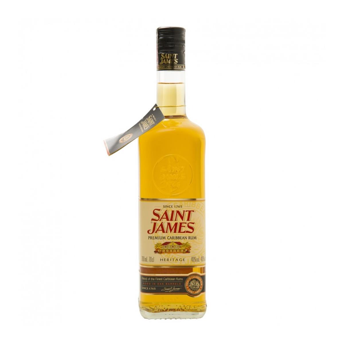 Rum Saint James Heritage 700ml - Rum Saint James Heritage 700ml - Saint ...