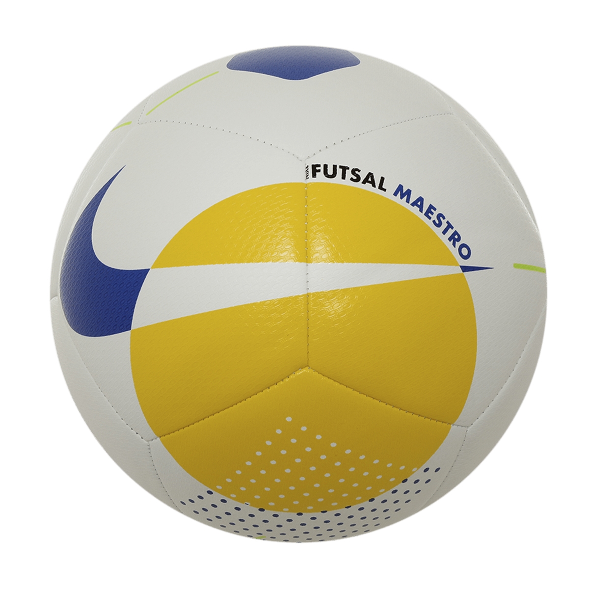 BOLA DE FUTSAL SELECT MIMAS AMARELA BRILHANTE TAM. SENIOR. APROVADA IMS  (NOVO MODELO)