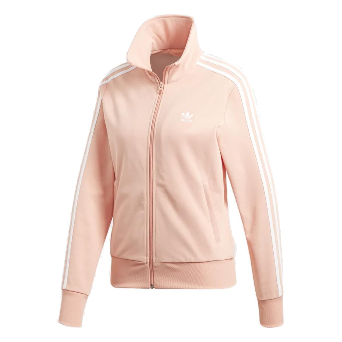 Jaqueta Adidas Trefoil Rosa Feminina