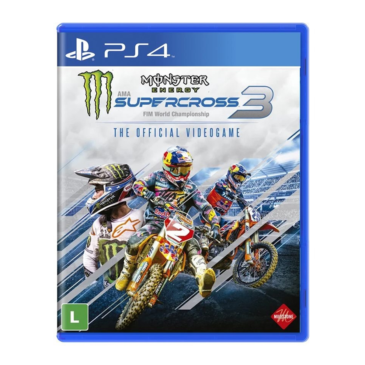 Jogo Monster Energy Supercross PS4 Motocross PS4 - New Game Shop