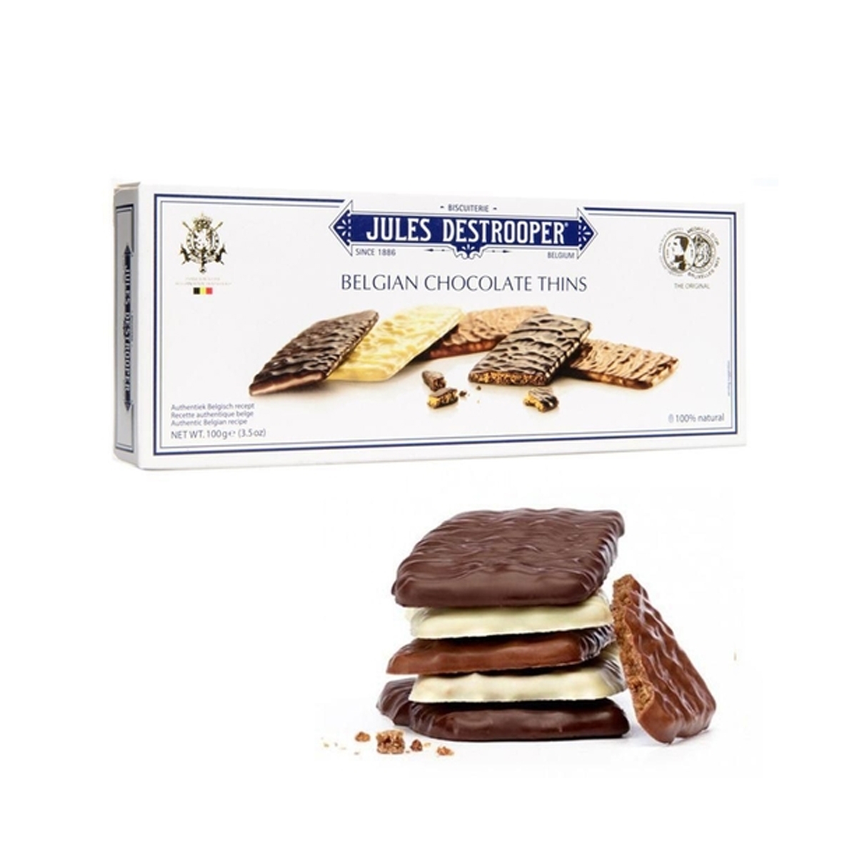 Indulge In Decadence: Crispy Belgian Chocolate Thins