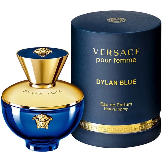 Perfume Versace Pour Femme Dylan Blue Eau De Parfum Feminino 30ml 