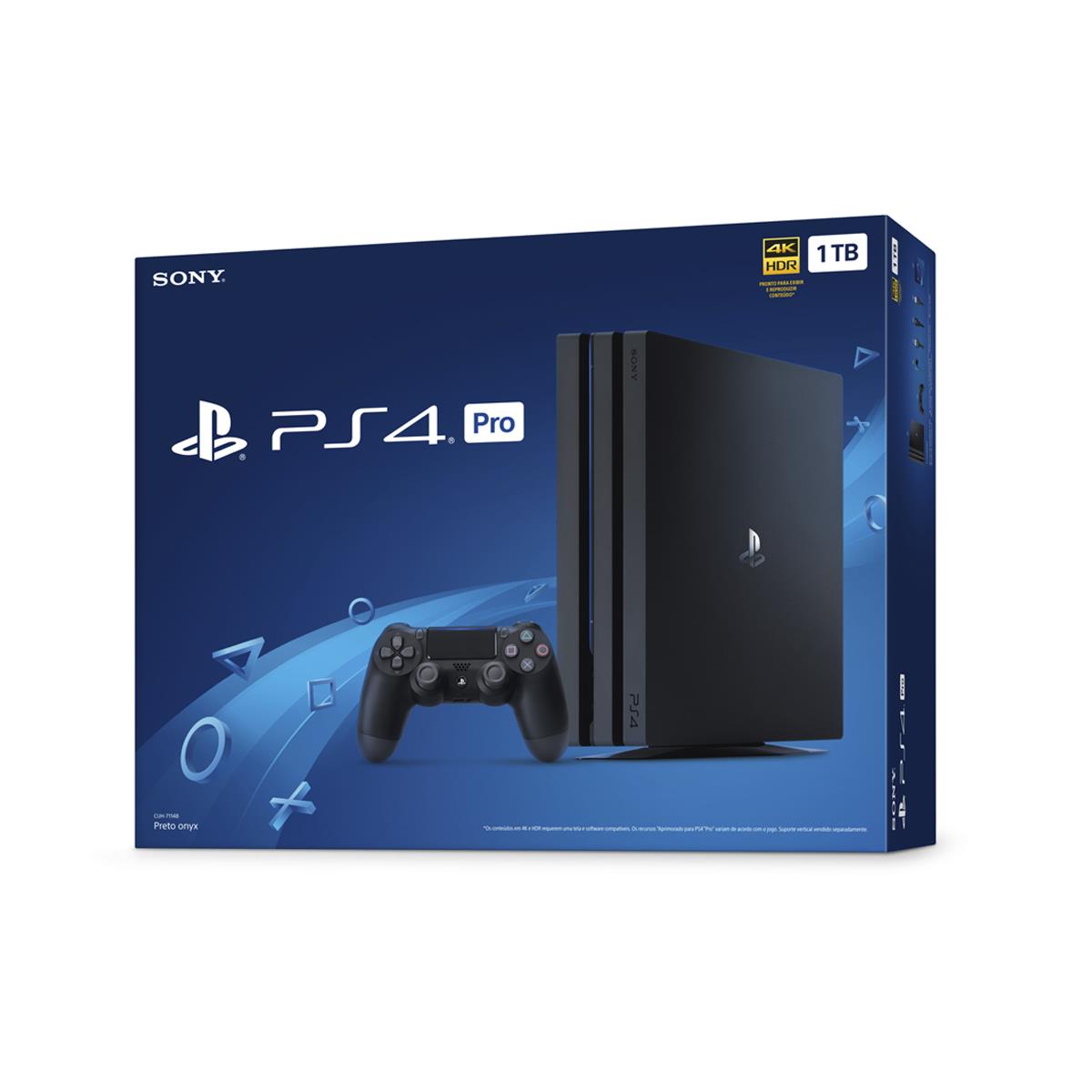 PS4 Pro 1TB CUH7215-B - Videogames - Cidade do Lobo, Porto Velho 1258612619