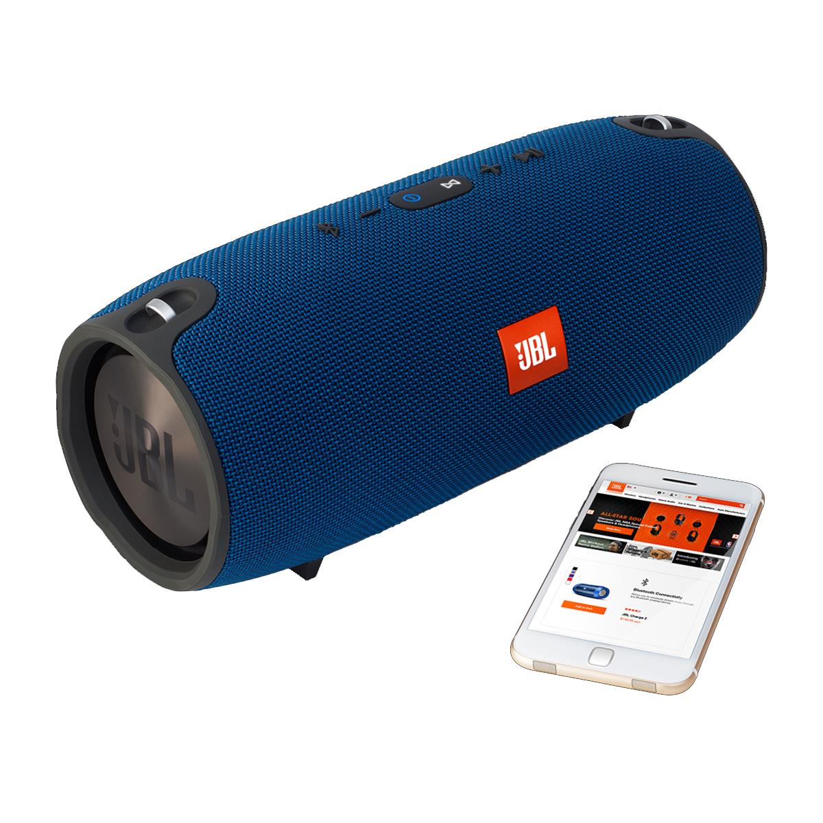 Caixa de Som JBL Xtreme Portátil Bluetooth Azul