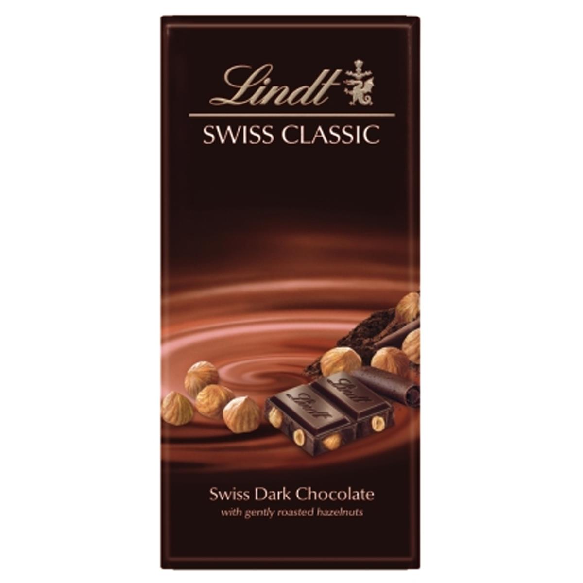 Chocolate Lindt Swiss Classic Dark Hazelnut G