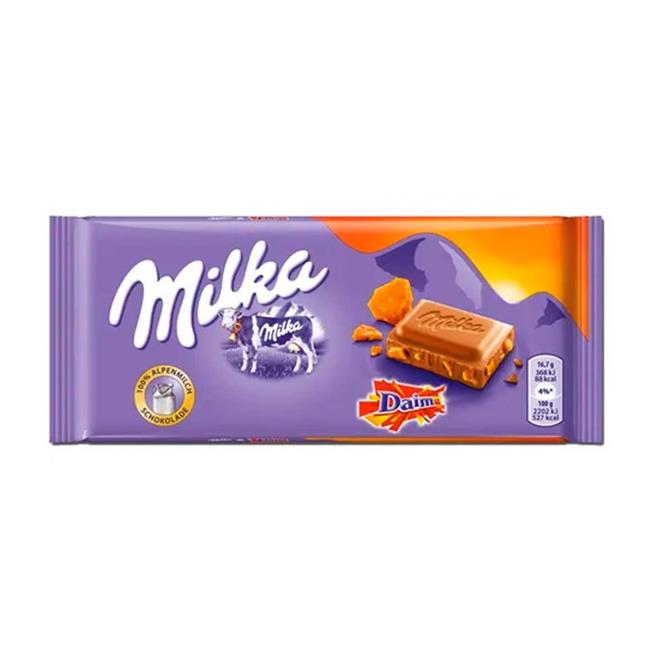 Chocolate Milka Daim Ao Leite 100g