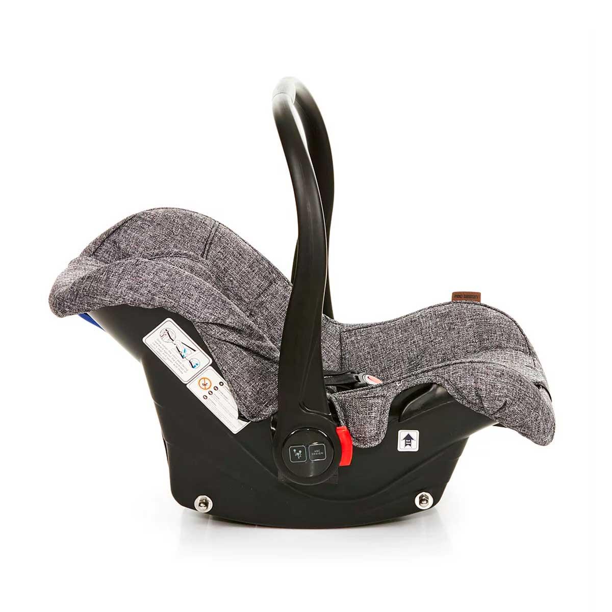 Poussette-coque Bébé ABC Design RISUS - 3 Points, Tout-terrain, Avec Panier - Occasion, Bon état