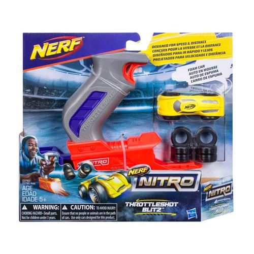 Lan a Carros Hasbro Nerf Nitro Throttleshot Sortido