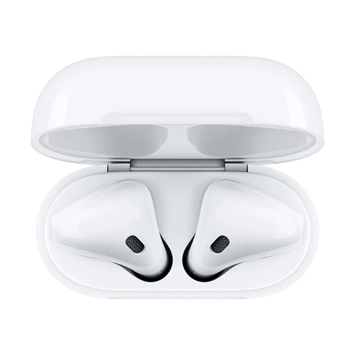 Fone de Ouvido Apple AirPods sem Fio com Capa de Carregamento por Indução -  Branco - MRXJ2BE/A