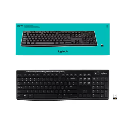 Teclado Logitech Sem Fio K270
