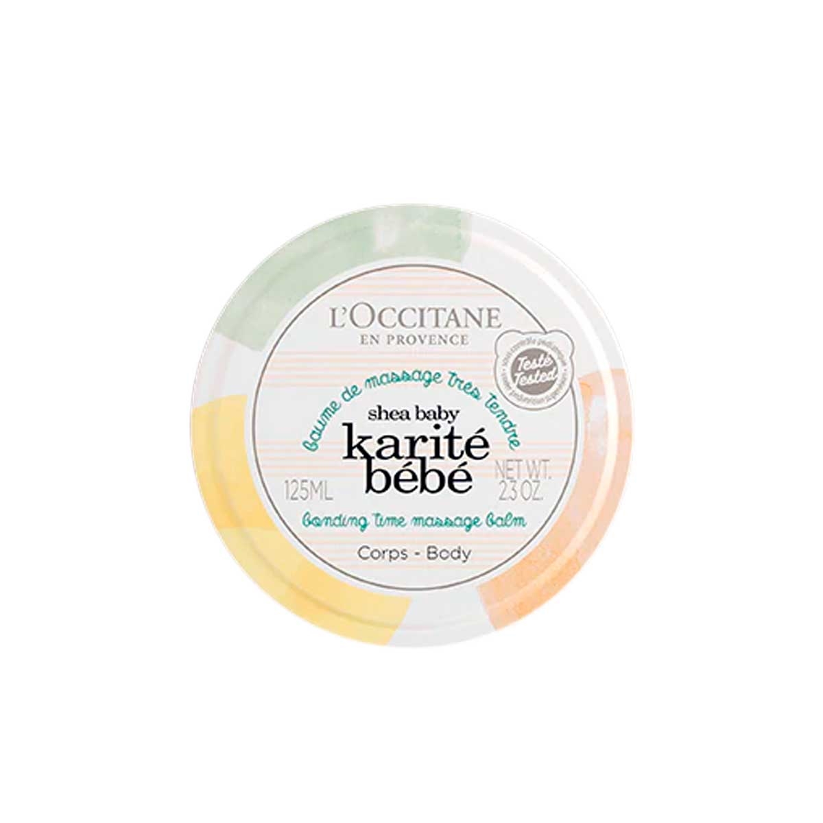 Creme Hidratante L'Occitane para Corpo Karité Bebê 125ml