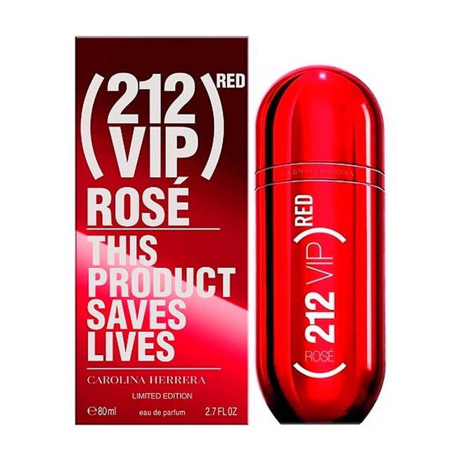 212 vip rosé réplica