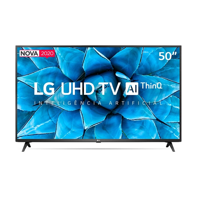 Smart TV LG 50" LED 4K com Active HDR, ThinQ AI e Wi-Fi - 50UN7310PSC ...