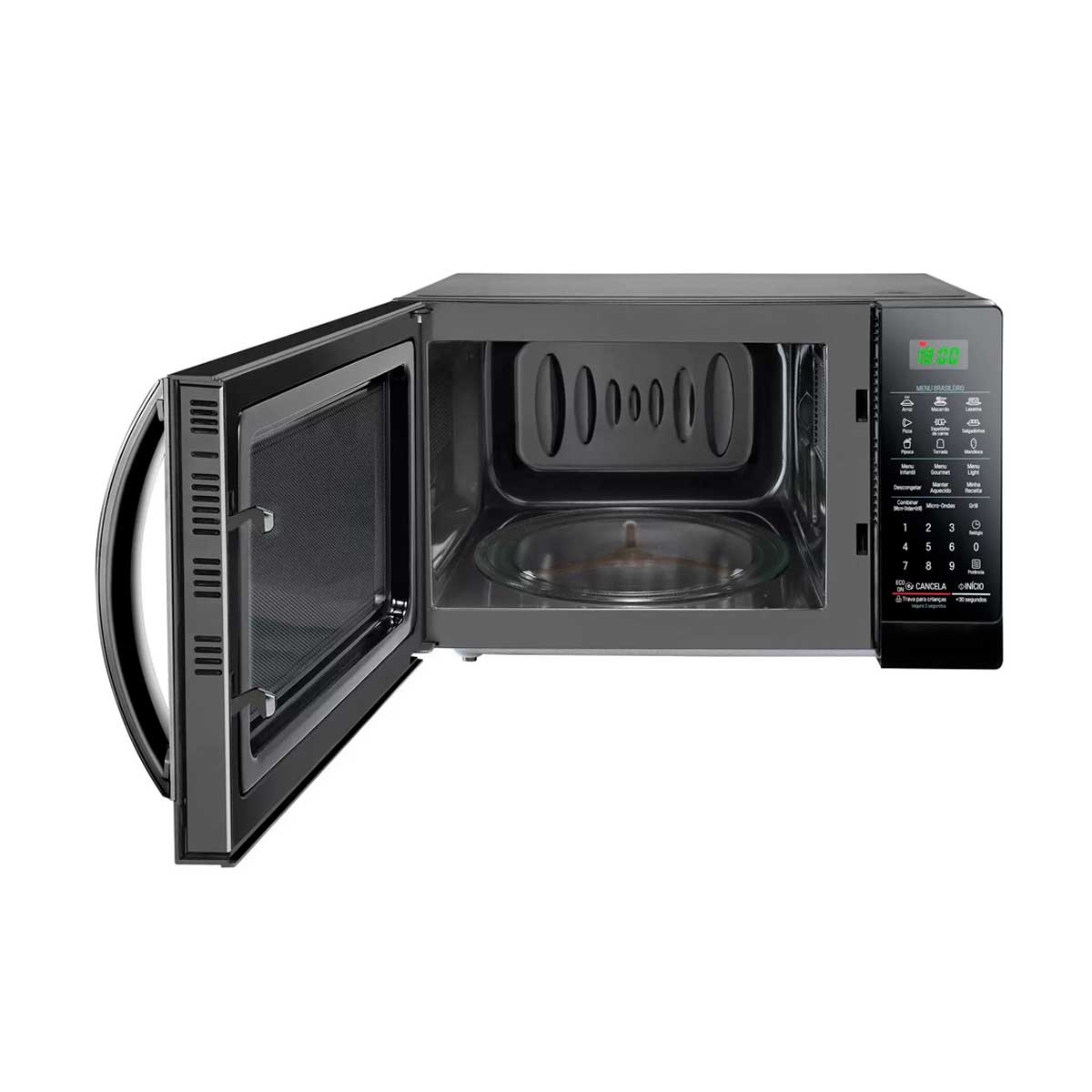 Micro-ondas LG 30L Solo Com Grill MH7097AR Preto - 127V