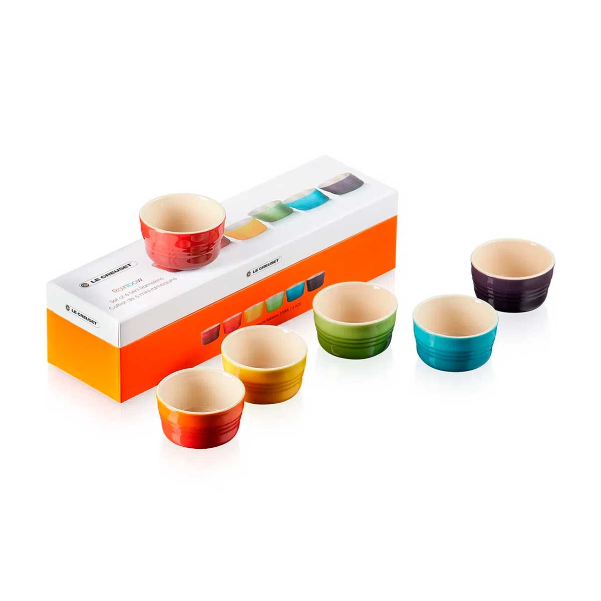 Conjunto de Ramekins Le Creuset Mini 100ml 6 unidades
