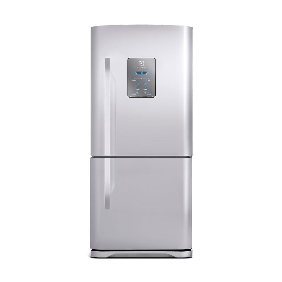 Refrigerador Electrolux Bottom Freezer Frost Free 598 litros e Painel Blue Touch