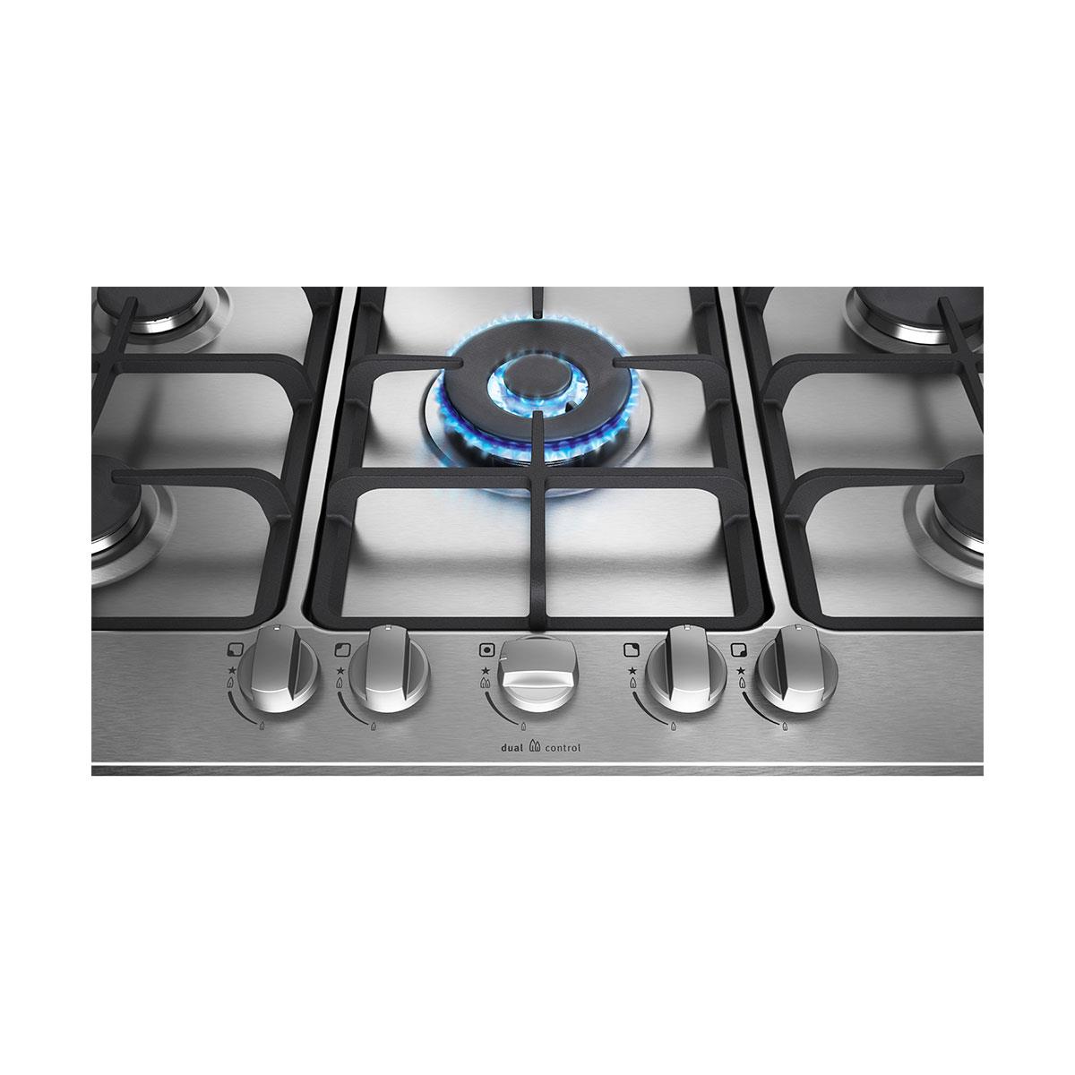 Cooktop a Gás Electrolux Home Pro GF90X Inox 5 bocas e Acendimento