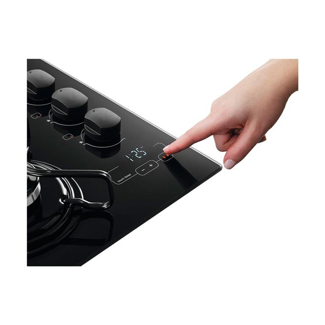 Cooktop a Gás Brastemp Ative! 5 bocas Touch Timer e Quadrichama Bivolt