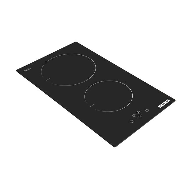 Cooktop por Indução Dominó Tramontina 2 Bocas Vitrocerâmico Painel