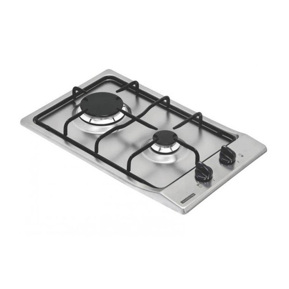 Cooktop a Gás Tramontina Dominó 2GX 30 Inox com 2 Bocas Bivolt