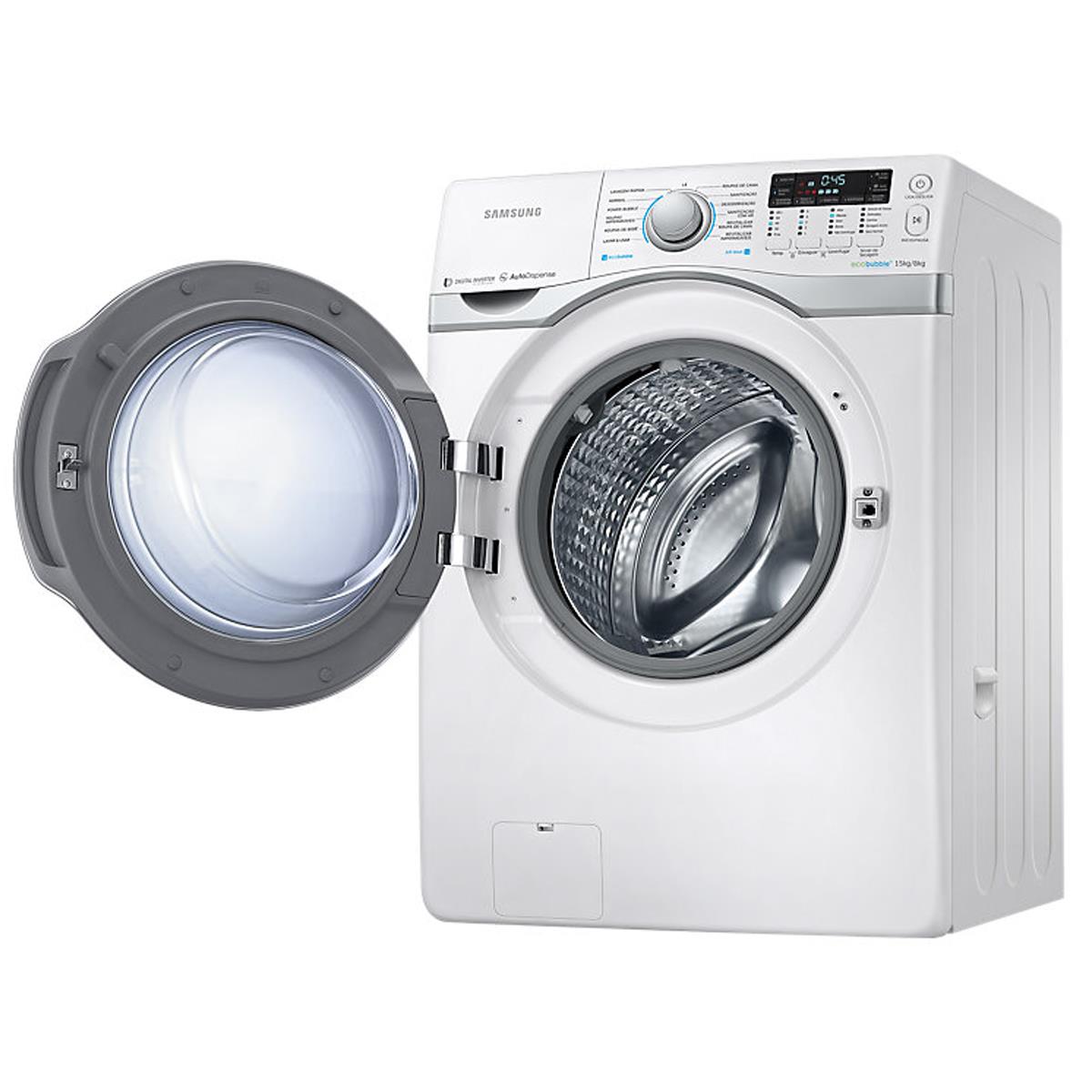 Lava e Seca Samsung WD7000 15kg, 13 Programas de Lavagem e Eco Bubble