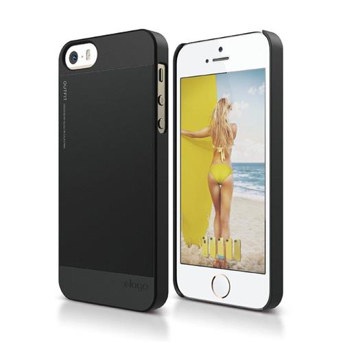 Capa Protetora Elago Outfit + Película Protetora HD Professional para Iphone  5/ 5S