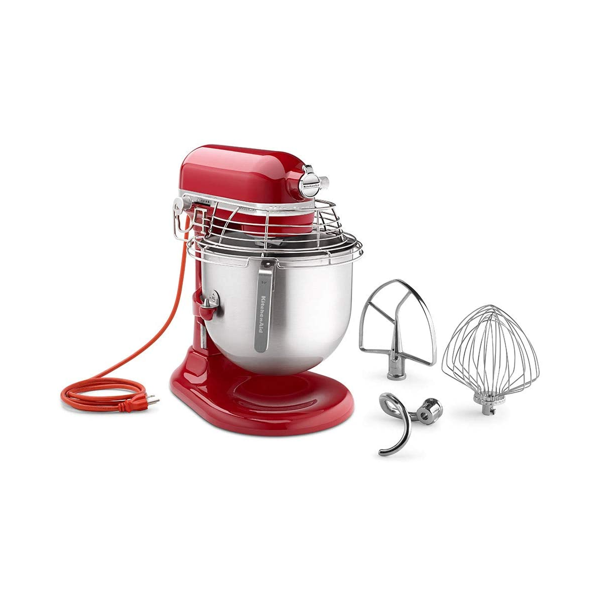 Kitchenaid Ud Batedeira Stand Mixer Profissional 7.6l Vermelha 220v