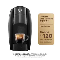 Três Corações Cafeteira Três G1 Lov Basic Preta 127v