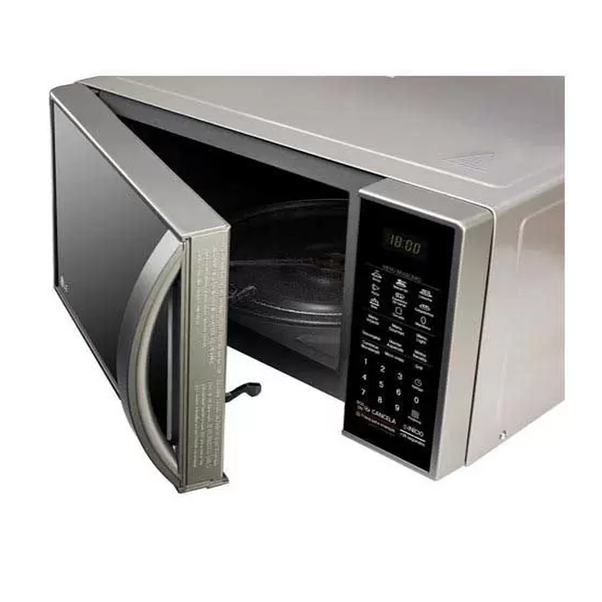 LG Microondas 30l Grill Easy Clean Espelhado Prata 127v