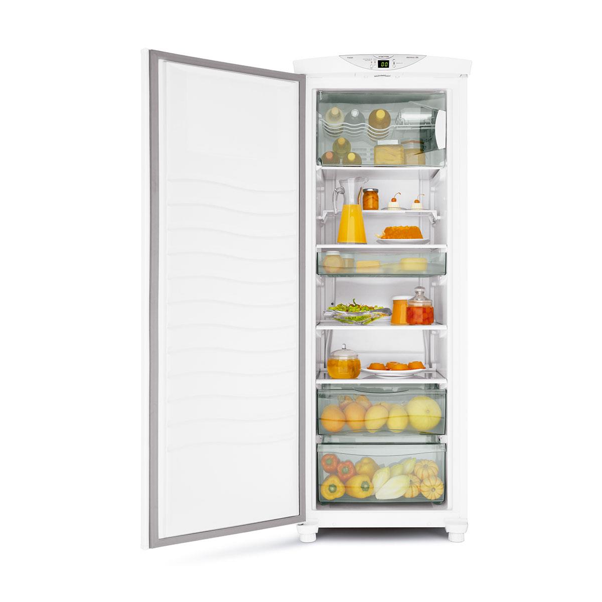 Freezer Vertical Brastemp Flex BVR28H 228 litros Frost Free Painel Eletrônico Freezer Vertical