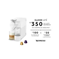 Nespresso Cafeteira Lattissima One Branca F121-Br-Wh-Ne-127v