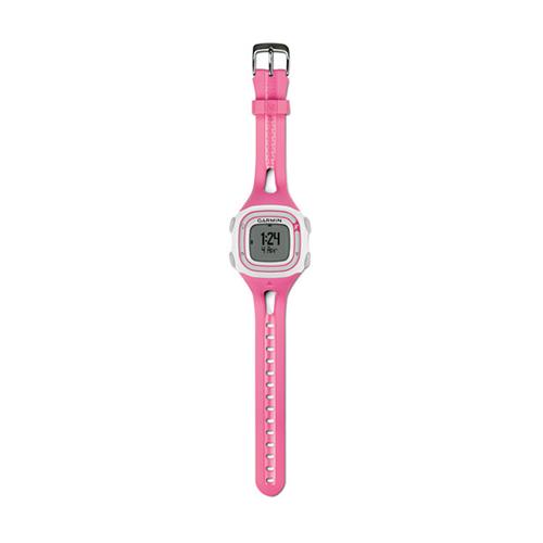 Relogio Esportivo Garmin Forerunner 10 com GPS Monitor de Frequencia Cardiaca Rosa e Branco